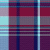 Tartan plaid background of textile pattern texture with a check seamless vector fabric.