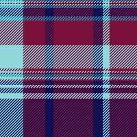 Tartan plaid background of textile pattern texture with a check seamless vector fabric.