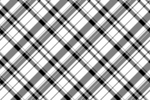 Vector plaid background of pattern check fabric with a textile tartan texture seamless.