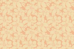 Floral pattern seamless vector background. Foliage and flower wallpaper design of nature.