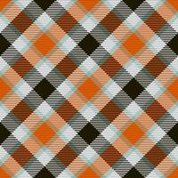 Seamless pattern of scottish tartan plaid. Repeatable background with check fabric texture. Vector backdrop striped textile print.