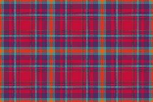 Textile texture tartan of vector seamless fabric with a background check plaid pattern.