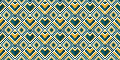 Mediterranean style ceramic tile pattern Ethnic folk ornament Colorful seamless geometric pattern vector