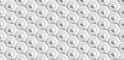 Abstract hexagonal geometric pattern background vector