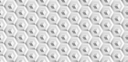 Abstract hexagonal geometric pattern background vector