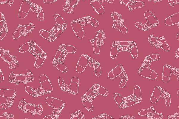 Gamepad Video game controller background
