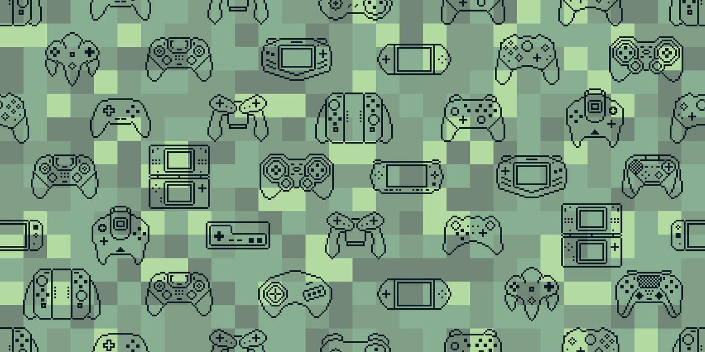 Video Game Pattern Vector Art, Icons, and Graphics for Free Download