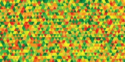 Abstract colorful seamless geometric grid background with colored triangle shapes vector