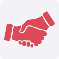 Handshake, relation icon vector illustration eps