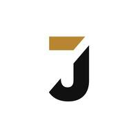 creativo inicial letra j logo. alfabeto j logo diseño modelo vector