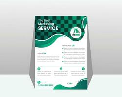 Flyer Design Templates for Professional Creative Business. vector