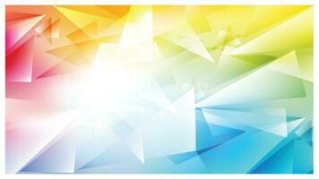 Abstract rainbow background vector