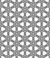 Black seamless abstract pattern. Overlay for background and backdrop. Ornamental design. PNG graphic illustration with transparent background.