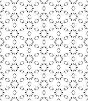 Black seamless abstract pattern. Overlay for background and backdrop. Ornamental design. PNG graphic illustration with transparent background.