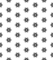 Preto desatado abstrato padronizar. sobreposição para fundo e pano de fundo. ornamental Projeto. png gráfico ilustração com transparente fundo.