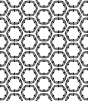 Black seamless abstract pattern. Overlay for background and backdrop. Ornamental design. PNG graphic illustration with transparent background.