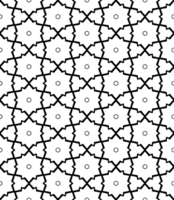 Black seamless abstract pattern. Overlay for background and backdrop. Ornamental design. PNG graphic illustration with transparent background.
