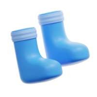 3d le rendu chaussettes icône illustration png