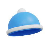 3d le rendu bonnet icône illustration png