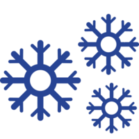 snowflake clipart - snowflake icon, winter snow flake, christmas decoration illustration png