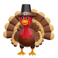 Turkey 3D Icon Illustrations png