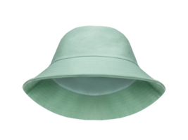 verde balde chapéu isolado png transparente