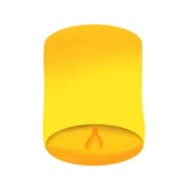 une lampe flottant dans le ciel png