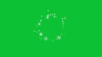 Vector Snow Flakes VFX Animation Free Download video