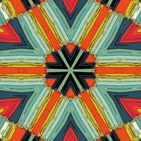 Abstract kaleidoscope background. Beautiful kaleidoscope seamless pattern. Multicolor mosaic texture. Seamless kaleidoscope texture. Unique kaleidoscope design vector