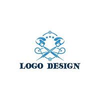 diseño del logotipo de la empresa para su negocio vector