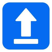 Upload Button icon illustration for uiux, infographic, web, app, etc vector