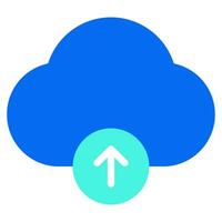 Cloud Upload icon illustration for uiux, infographic, web, app, etc vector