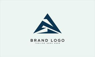 letra un logo diseño vector modelo diseño para marca.