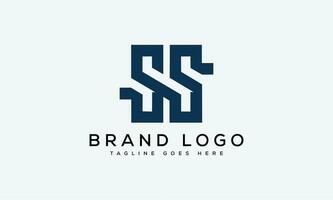 letter SS logo design vector template design for brand