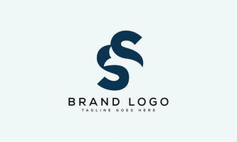 letter SS logo design vector template design for brand