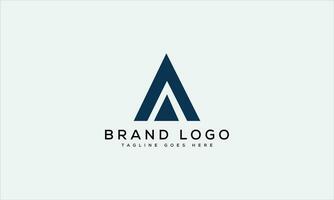 letter A logo design vector template design for brand.