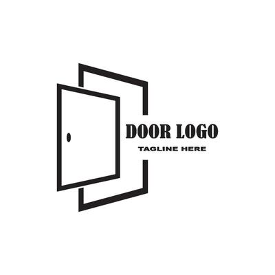 Door Logo Vector Art, Icons, and Graphics for Free Download