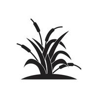 Reeds icon vector design template and symbol