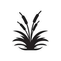 Reeds icon vector design template and symbol