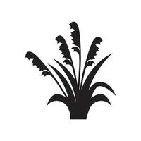 Reeds icon vector design template and symbol