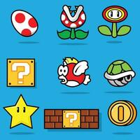 Game Item Collection vector