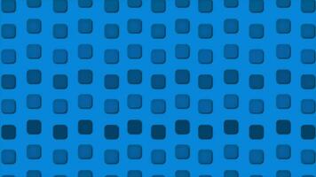 gemakkelijk en elegant Koninklijk blauw pleinen doos patroon meetkundig achtergrond video