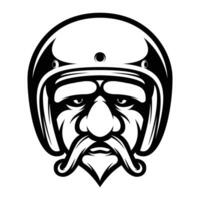 Oldman Ride Outline vector