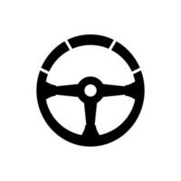 steering wheel icon design vector template