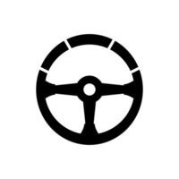 steering wheel icon design vector template