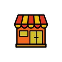 store icon design vector template