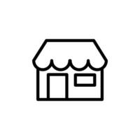 store icon design vector template