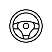 steering wheel icon design vector template