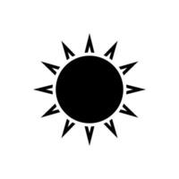 sunny icon design vector template