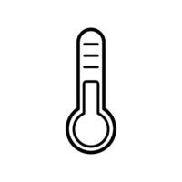 thermometer icon vector template